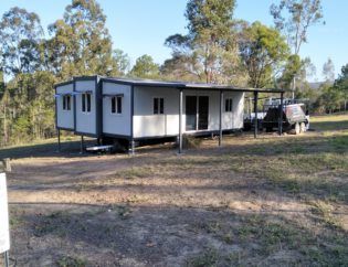 granny flat being built on vacant land
