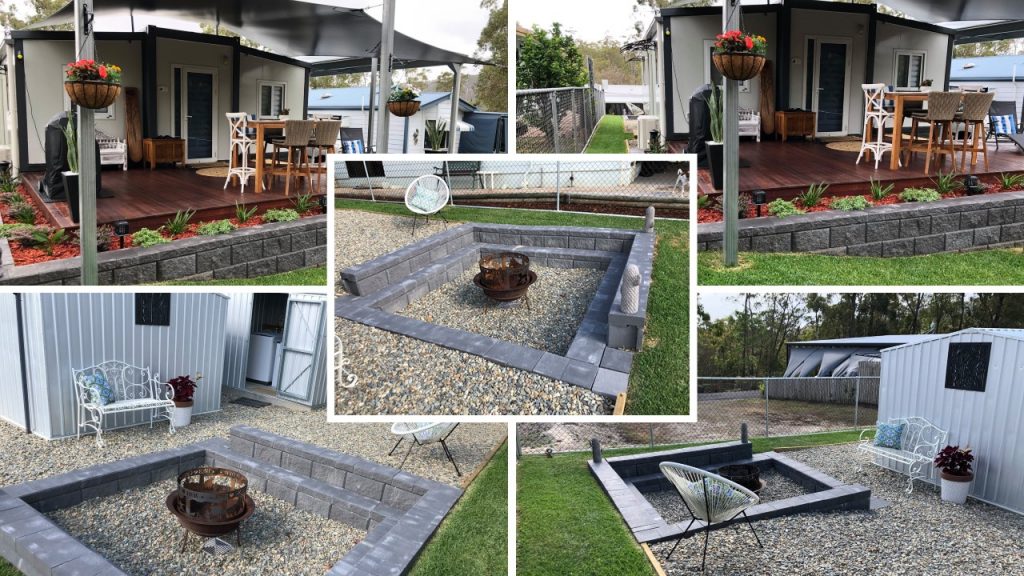 Pop Up Homes Benefits - Fire Pit