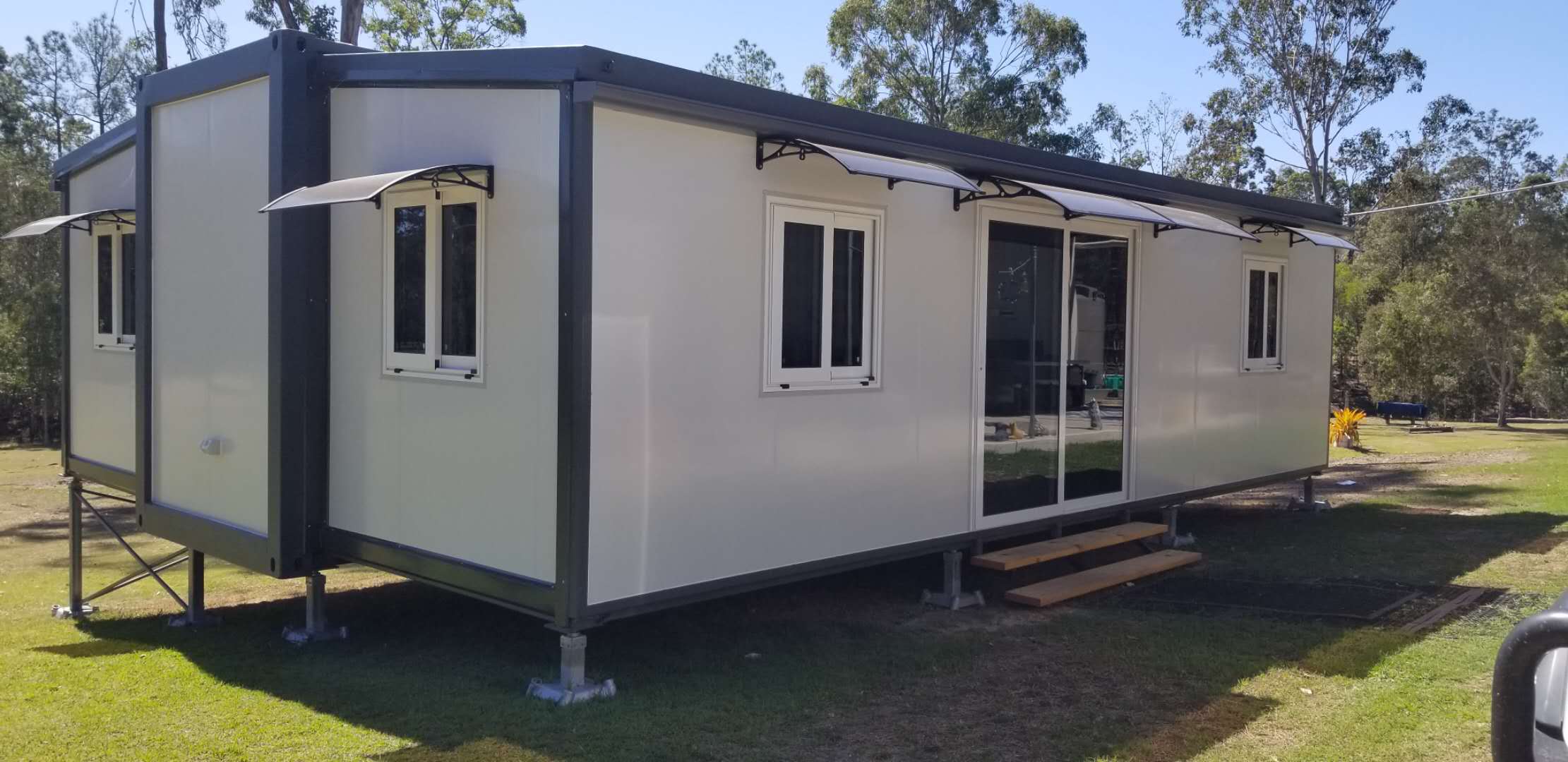 The Fraser 2 Bedroom Granny Flat side view